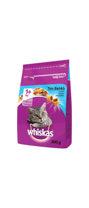 WHİSKAS 300 GR KURU MAMA TON BALIKLI